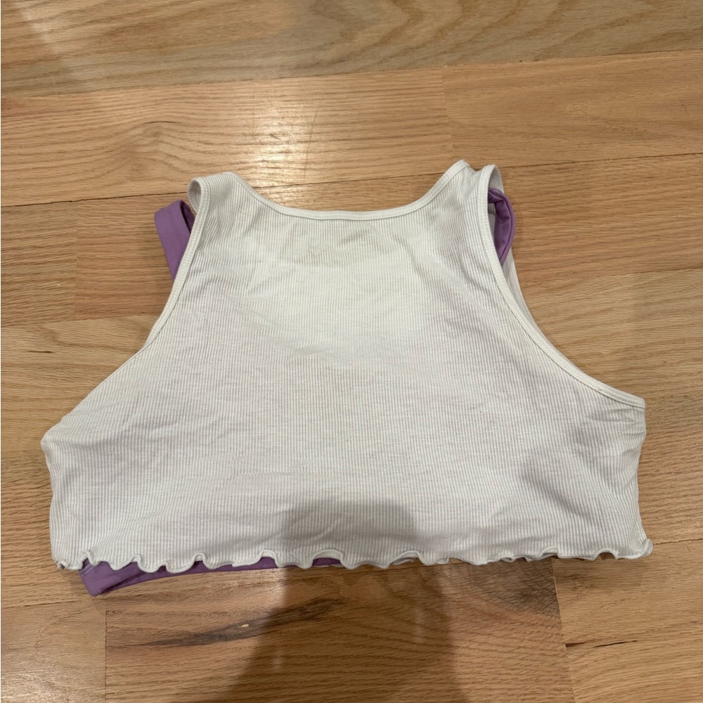 Set Active x Parke Ruffle Sports Bra - Picture 3 of 4